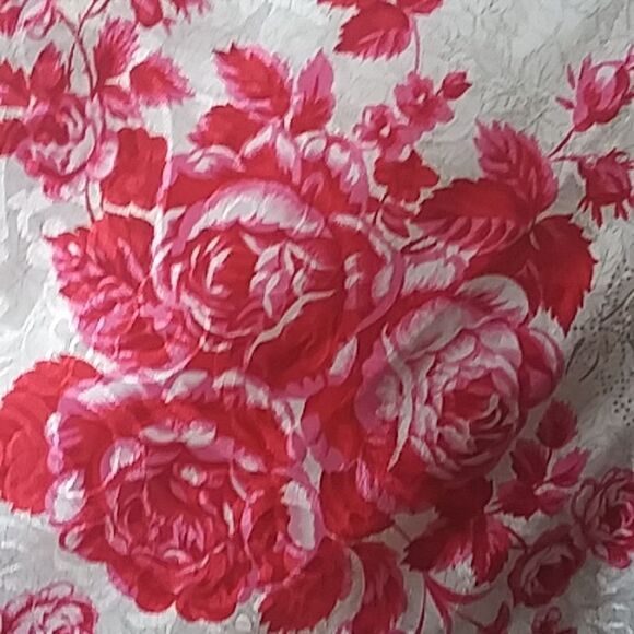 Victorias Secret Vintage Gold Tag Satin Rose Lace Chemise Lingerie Slip … - Picture 4 of 13